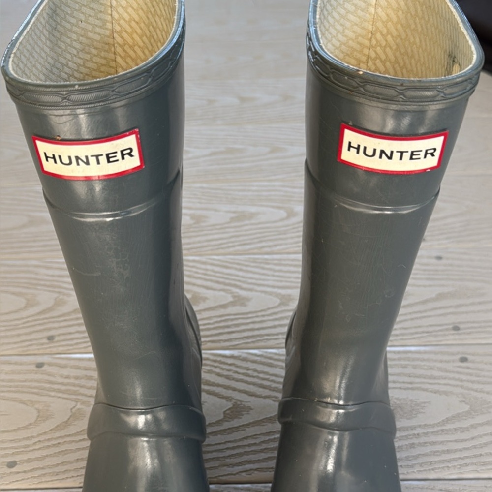 Hunter Charcoal Waterproof Boots
